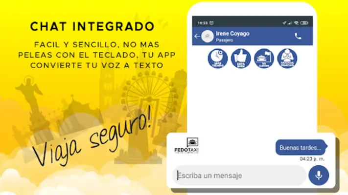 FEDOTAXI PASAJERO android App screenshot 1