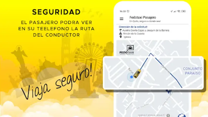 FEDOTAXI PASAJERO android App screenshot 2