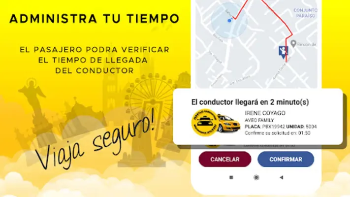 FEDOTAXI PASAJERO android App screenshot 4