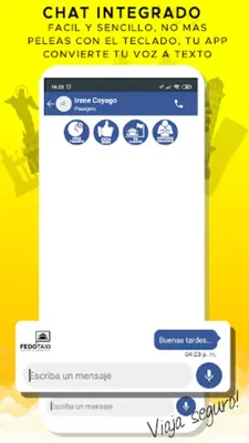 FEDOTAXI PASAJERO android App screenshot 6