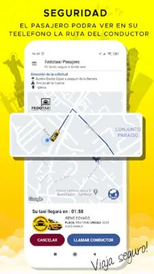 FEDOTAXI PASAJERO android App screenshot 7